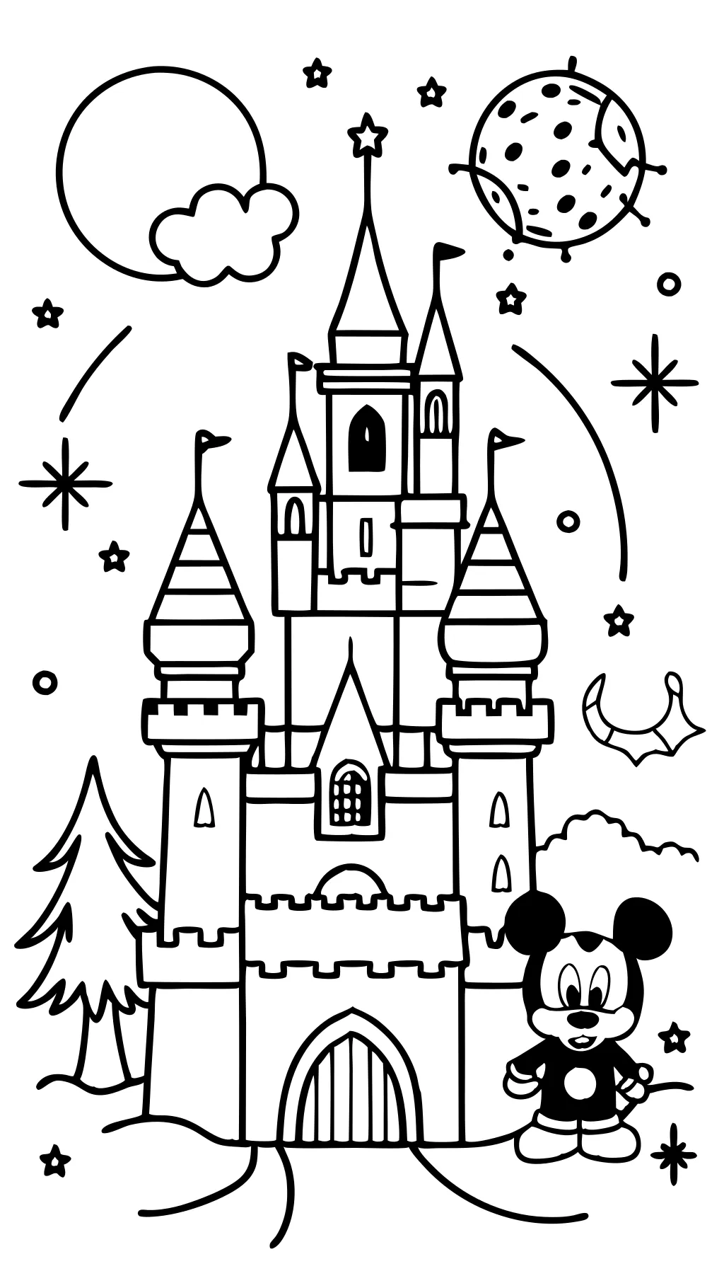 coloriages Disneyland